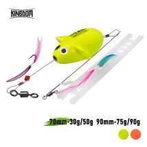 Kingdom Sinking Floating Fishing Lures 70mm 90mm High Density ABS Foam Mouse Shape Balance Far Casting Artificial Hard SwimBait