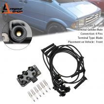 Bobina di accensione+6 candele+6 fili FD480 per Ford Explorer Sport Trac V6 4.0L