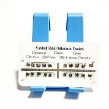 Roth-Base de malla MBT 345, 5 paquetes, gancho Mini/estándar de Metal 0.022, soporte