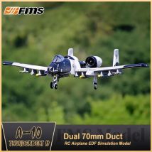 FMS RC Flugzeug 70 mm A-10 A10 PNP Warthog V2 Kanalventilator EDF Jet Twin Engine mit Gyro einzieht 6S Modell Hobby Flugzeug Flugzeug EPO