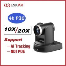 SMTAV 1080P 4K SDI Telecamera PTZ Zoom 10X 20X HDMI IP Telecamera per streaming live Supporto Telecamera per conferenze POE per riunioni in chiesa