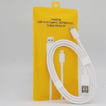 Original Realme 12A Cable USB A to USB C Charging Cable Compatible with SuperVOOC 240W 150W 120W For Realme GT 8 7 6 Pro Neo 6se