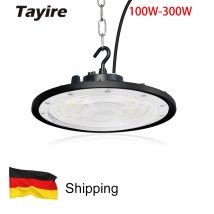 Lampa LED High Bay UFO 100W 200W 300W 220V Komercyjna Przemysłowa do Magazynu Warsztatu Garażu Światło 6000K