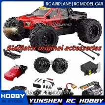 Original-Gladiator-Zubehör, Motor, elektrisch verstellbare Fernbedienung, Empfängerbox, Servomotor, Batterie, Kühler, Lüfter