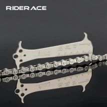 Strumento di riparazione del righello dell'indicatore di usura della catena della bicicletta Diametro della vite del controllo della misurazione del calibro della catena della bici da strada di