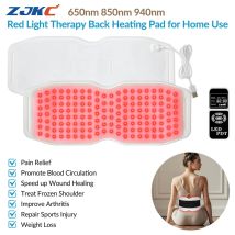 ZJKC 24 W LED-Rotlichttherapie für Schmerzen, Infrarot-Lichtbehandlung, Rücken, Schulter, Hals, Taille, Gelenke, Schmerzlinderung, 660 nm, 850 nm, 940 nm