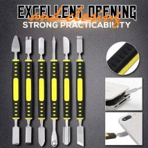 6PCS metall brecheisen hebeln offen reparatur kit handy notebook doppel-kopf metall stecker haushalt hand werkzeug set