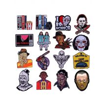 DZ52 Halloween Horror Movie Cool Enamel Pins Brooch Women Lapel Pin Backpack Bags Badges  Clothes Jewelry Accessories Gifts