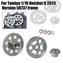 RC Metallgetriebe Hinterradgetriebe für Tamiya 1/10 Hotshot II 2024 4WD RC