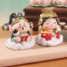 Desktop Buddha Statue tragbare Desktop-Dekoration Figuren Statue Dekoration für Bücherregal nach Hause Einweihung sparty Hotel Festival