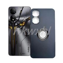 For ZTE Nubia Neo 2 5G 2024 Neo2 Z2352N NubiaNeo2 6.72" Back Ring Holder Bracket Phone Case Original Shockproof Cover