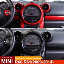Für MINI ONE Cooper S JCW R60 R61 Auto Dashboard Panel Ring Dekorative Abdeckung Air Vent Aufkleber Innen Modifikation Zubehör