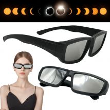 Gafas de sol de seguridad, lentes de protección ocular, resistentes a los rayos UV, para observación Solar, paquete de 1/2/3/5