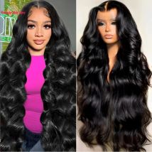 30 40 Inch Body Wave Lace Front Wig PrePlucked With Baby Hair 13x4 13x6 Hd Lace Frontal Wigs For Women body wave Human Hair Wigs