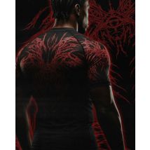 05-American-style Hot sale high-elastic compression training sports base layer running Scottish fitness wear for men women