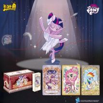 KAYOU Oryginalne Karty My Little Pony Przyjaźni na Zawsze Karty Star Pack Wspaniałe Pozłacane Karty Księżniczek Kolekcjonerskie Karty Zabawki Prezenty
