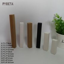 100pcs- Blank Kraft Paper Box White Paper Black Paper Eyeliner Pen Lipstick Gift Packaging Boxes