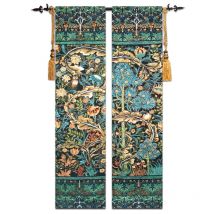 Belgischen wandbehang Tapisserie Moderne Hause stoff William Morris Baum des Lebens vertikale lange ländlichen dekorative hintergrund malerei