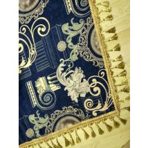 Thick Villa Carpet Royal Blue rug Greece legend Bedspread Bed Cover Luxury placemat cushion Bed spread Table Covers Floor Cover