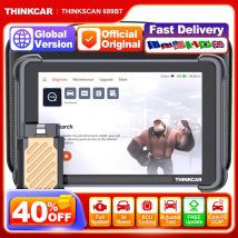THINKSCAN 689BT Długożylny Skaner Samochodowy z Darmowymi Aktualizacjami, Profesjonalny Pełny System, 34 Resety, Kodowanie ECU, Dwukierunkowy Diagnostyka Samochodowa OBD2
