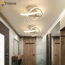 Nordico moderno e minimalista camera da letto soggiorno corridoio luce luce d'ingresso plafoniera per balcone personalizzata e creativa