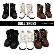 1 Paar 30cm Puppe Mode Schuhe weibliche Puppen stiefel fit für 1/6 bjd Puppen Accessoires Leder puppe tragen bunte lange Knie Stiefel