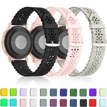 Cinturino in pizzo da 20mm 22mm per Samsung Galaxy watch 7-5-4-3/6 Classic/Active 2 40mm/44mm cinturino sportivo in silicone huawei gt 3-2-2e