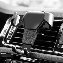 Universeller Schwerkraft-Autohalterungs-Entlüftungsclip 360° °   Handy-Ständer mit drehbarer Halterung, GPS-Unterstützung für iPhone 16, 15, Xiaomi 17, Samsung
