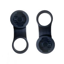 RRSKIT Supporto per computer da bicicletta Adattatore per staffa antiurto per Garmin Edge GPS XOSS MAGENE Supporto per computer per bici multimarche