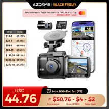 AZDOME 4K ADAS Dash Cam GS63H Pro DVR per auto GPS integrato WiFi Videoregistratore Telecamera per auto WDR Visione notturna 24 ore Monitor di parcheggio 1080P