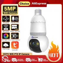 Tuya smart home 2,4g e27 birne wifi überwachungs kamera hd nacht sicherheit video überwachung supprt zwei wege audio mobile bewegung
