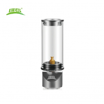 BRS-55 Dreamlike Candlelight Lamp Windproof Candle Light Gas Burner Stove Outdoor Camping Lights Tent Lighting Equipment