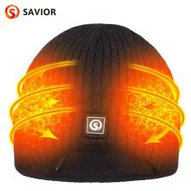 Cappello riscaldato Salvatore Berretto riscaldato a batteria Berretto in pile riscaldato invernale caldo ricaricabile elettrico