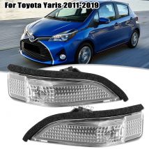 Per Toyota Yaris 2011 2012 2013 2014 2015 2016 2017 2018 2019 Specchietto retrovisore laterale Indicatore luminoso Indicatore di direzione Senza lampadina