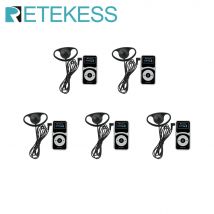 Retekess t131p Reiseleiter system Empfänger für Simultan übersetzung Konferenz Exkursion Kirche Trainings museum