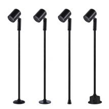 Oberfläche Montiert 3W DC12V Led Vitrine Licht Für Ausstellung Display 300mm AC240V Led Mini Spot Schmuck Einstellbare scheinwerfer