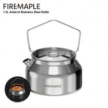 Feuer Ahorn 1,2 l Antar cti Edelstahl Kessel Rucksack Camping Bush craft langlebige Teekanne s304 für Outdoor-Wanderungen