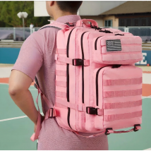 Mochila táctica Molle de 45L para hombre, mochila de supervivencia de 3 días, caza, Camping, senderismo, gimnasio, bolsa de supervivencia para insectos