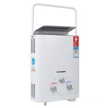 6L Liquefied Petroleum Gas Tankless Water Heater Outdoor Camping Instant Bath With Shower Hot Water Heater Boiler Car Truck Tent