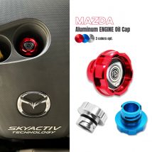 Aluminum ENGINE Oil Cap for MAZDASPEED MAZDA 2,3,5,6 MAZDA6 WAGON MIATA MX-5 CX-3 CX-5 ATENZA CX-30  Axela Car Accessories JDM