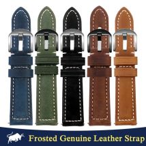 20 mm mattiertes Echtlederarmband, geeignet für Omega MoonSwatch, Schnellverschluss, modisches, wasserdichtes Sportuhr-Zubehör