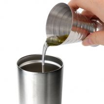 2,5 unzen/75 ML Tasse Bar Cocktail Shaker Jigger Edelstahl Cocktail Werkzeuge Messen Tasse Bar Gemischtes Getränk haushalts Liefert
