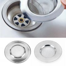 Waschbecken Filter Becken Ablauf Loch Edelstahl Haar Catcher Stopper Dusche Boden Ablauf Sieb Küche Bad Zubehör