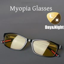 Neue Trendy Fertig Myopie Gläser Unisex Frauen Männer Fahren Tag & nacht Minus Brillen Rezept Nahsicht Brillen Dioptrien