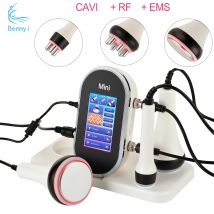 RF & EMS 3In1 Cavitazione Ad Ultrasuoni Corpo Dimagrante RF Macchina di Sollevamento Dispositivo di Bellezza Massaggiatore Pelle Stringere Viso Strumento di Cura Della Pelle