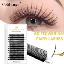 CoMango 5D Flora Lashes 0,07 mm Easy Fan Przedłużanie rzęs Hurtownia Premade Volume 12 rzędów Naturalne miękkie rzęsy