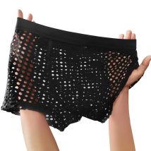 Breathable mid-waist panties Internet celebrity new mesh men's panties Breathable European size boxers Cross-border panties