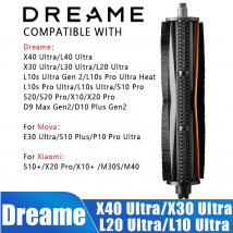 Spazzola Dreame TriCut, per X40 Ultra/X30 Ultra/L20 Ultra/L10s Ultra Gen 2/S10 Pro/S20/S20 Pro/X10/X20 Pro/D9 Max Gen2. ecc.
