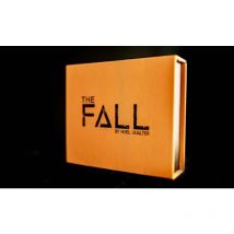 The Fall Gimmicks By Noel Qualter Close Up Magic Tricks Illusions Card Magic Card-Thru-Window Amazingly Visual Penetration Props