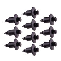 3533394   50 Stück Frontstoßstangengrill Grillstütze Zierclip Retainer Schwarz Passend für Volvo V70 S80 XC90 S60 V60 Nylon